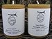 100% Beeswax Pillar Candles - Set of Two - 4