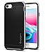 Spigen Neo Hybrid [2nd Generation] Designed for Apple iPhone SE 2020 Case/Designed for iPhone 8 Case (2017) / Designed for iPhone 7 Case (2016) - Satin Silver