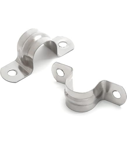 ISPINNER 50-Pack 3/4 Inch PVC Pipe Straps – 2-Hole Conduit Clamps For Securing Pipes & Cables, UL Listed - View #12