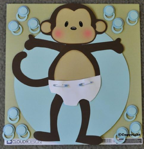 Pin the Binky on the Monkey Game BOY ©