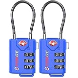 Bright Colors, TSA Approved Cable Luggage Locks 2