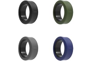 AODOT 4 Pack Ring Cover for Oura Ring/Galaxy Ring, Anti-Scratch Elastic Silicone Oura Ring Protector/Samsung Galaxy Ring Protector 5 6 7 8 9 10 11 12 13