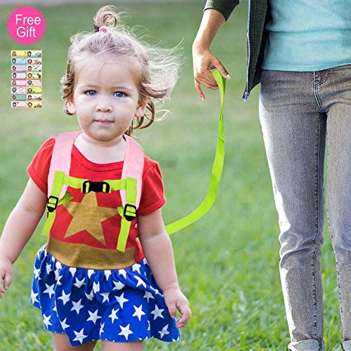 Toddler Backpack Leash, 9.5" Safety Harness Unicorn Bag - Removable Tether - Thumbnail 2