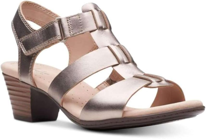 clarks women's valarie shelly heeled sandal