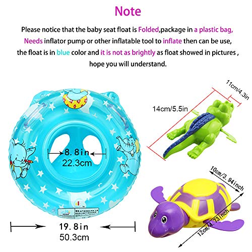 image for Sealive Inflatable Bathing Tub Seat Pool Float Swimming Ring, with Bat
