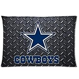 PbP Nfl-Dallas-Cowboys-Logo Custom Zippered Pillow Body Case Double-Side 20 X 30(50% Cotton And 50%Polyester )