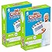 Mr. Clean Magic Eraser Bath Scrubber, 4 Count (Pack of 2)