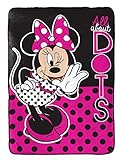 Disney Minnie Mouse All About Dots Fleece 62