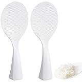 Rice Spoon Paddle Standing, 2 Pack Non Stick Rice