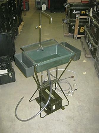 Ran-Paige Portable Self Contained Hot Water Sink Camp Fish