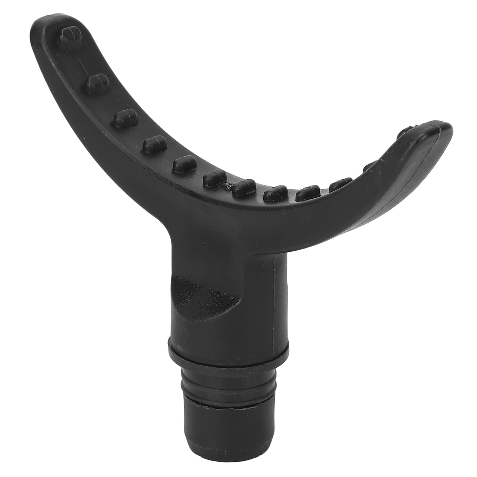 Entatial Massage Gun Attachment Heads, Massage Accessories, Massage Gun Head, ABS Portable Arc Shaped Pain Relief Fascia Gun Head for Neck and Calf