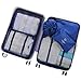 OEE 6 pcs Luggage Packing Organizers Packing Cubes Set for Travel