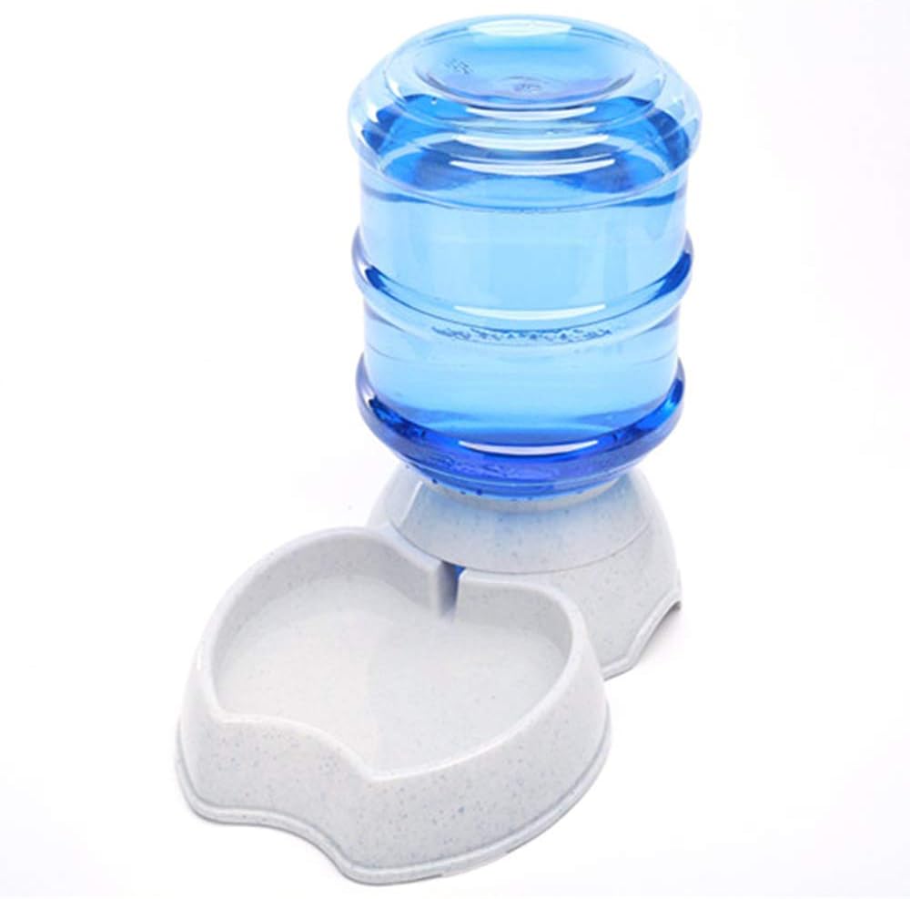 BYCWS Pet Automatic Waterer-Self-Dispensing Gravity Pet Waterer Cat and Dog Water Dispenser (3.8L)