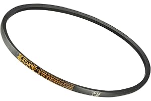 Kozelo A-35 Drive V-Belt - [35-inch Inside Circumference] A-Section Rubber Drive Belt Wrapped for Transmission Use