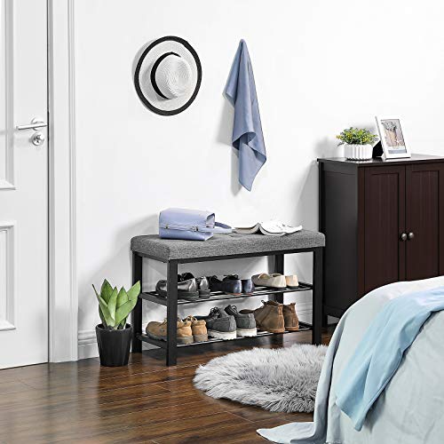 Padded Seat Shoe Bench