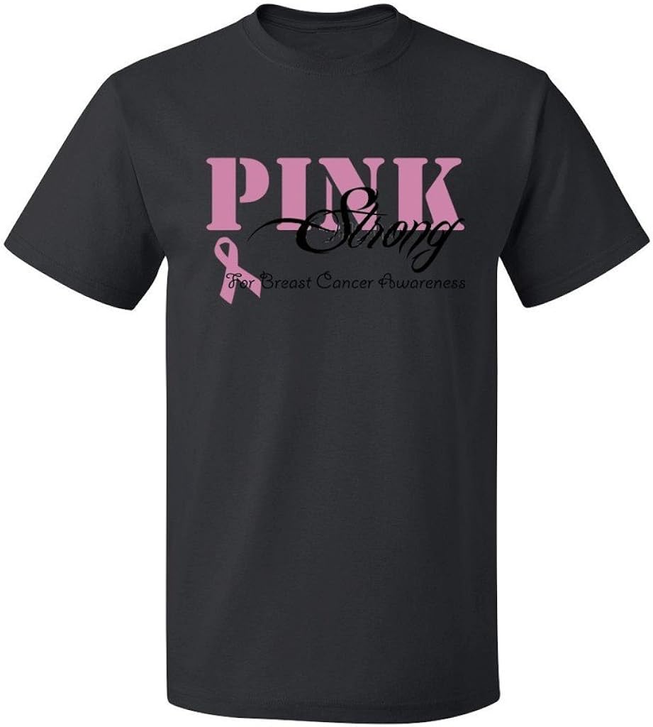 P&B Pink Strong Breast Cancer Awareness Men's T-Shirt