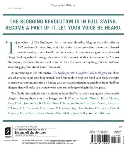 The Huffington Post Complete Guide to Blogging - //medicalbooks.filipinodoctors.org