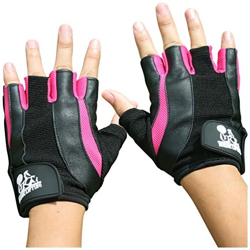 Nordic Lifting Weight Lifting Gloves for Women - Sports & Fitness, Gym and Cross Training (Pink, XS)