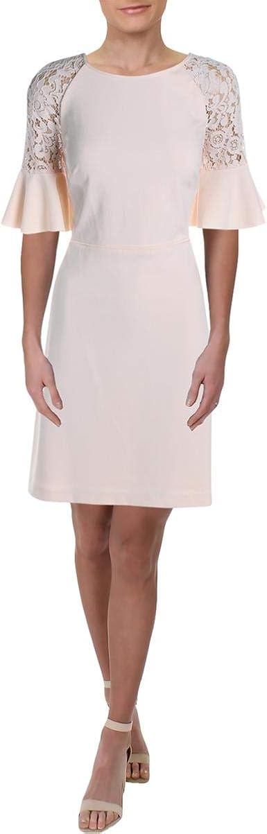 ralph lauren lace trim dress