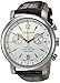Wenger Men's 'Urban Classic Chrono' Swiss Quartz Steel-Two-Tone and Leather Casual Watch, Color:Brown (Model: 01.1043.110)