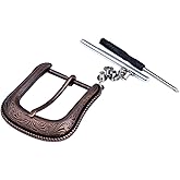 XIYYOUC 1.6” (38mm-42mm) Belt Buckle Western Men's Women's Single Pin Replacement Buckle Heavy Duty Belt Buckle