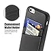 Compatible with iPhone 6S Case, Cobble Pro Premium Handcrafted [Ultra Slim] Leather Back Case Cover with ID Credit Card Slot Holder Compatible with iPhone 6S / 6 (4.7