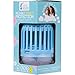 Bug Zapper night light Dual Bright LED Light Bulb Mosquito Zapper Zapplight Kids Room (Blue)