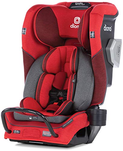Diono Radian 3QXT Latch, All-in-One Convertible Car Seat, Red Cherry