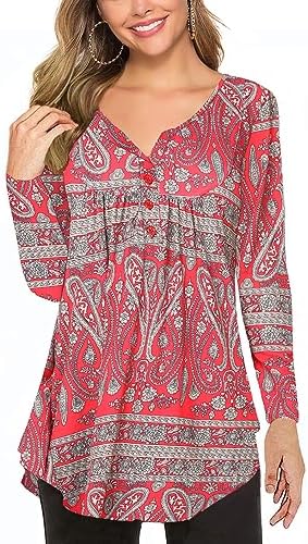 Holiday Womens Tops Ninedaily Woens Tops Dressy Casual 3/4 Sleeve V Neck Chiffon Shirt Work Blouses At Aazon Woen Spring Tops For Women 2025 Business Casual