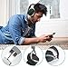 Azeada Wireless Gaming Headphones Mobile Gaming Bluetooth Headphones with Microphone Deep Bass Wireless Headphones Over Ear, Cool LED Lights, 9H Playtime for Sporting TV PC Cellphone Gamingthumb 4
