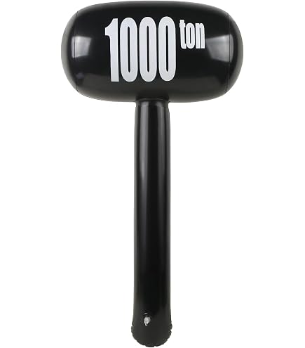 GALPADA Martillo Inflable Gigante De PVC – Juguete Soplado Para Fiestas Y Carnavales, Fácil De Inflar, Diversión En Interior Y Exterior