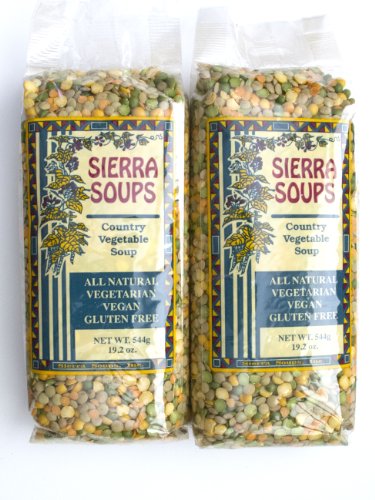 All Natural Gluten Free Vegetarian Vegan Country Vegetable Soup Mix Pack of 2 544 g 19.2 oz each
