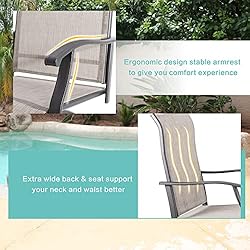 Vongrasig 2 Piece Patio Swivel Bar Chairs, All