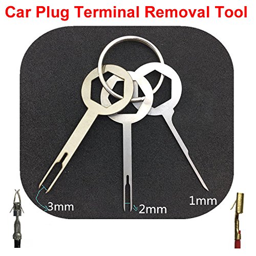 Adduswin 21pcs T0025E Auto Terminals Removal Key Tool Car Pin Extractor Electrical Wiring Crimp Connectors Key Extractor Connector Depinning Tool Set