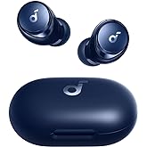 Soundcore by Anker Space A40 Auto-Adjustable Active Noise Cancelling Wireless Earbuds, Reduce Noise by Up to 98%, 50H Playtime, Hi-Res Sound, Comfortable Fit, App Customization(Renewed)