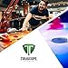 Truscope Sports 12 Pack 3 1/4 Inch Air Hockey Pucks (Multi Color)