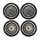 Genuine OEM Toro Self-Propelled Push Wheels Super Recycler 98-7135 & 98-7130