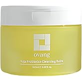 OVANG Yuja Probiotics Cleansing Balm – Makeup Remover & Hydrating Cleanser – Fragrance-Free, Brightening & Soothing for All Skin Types, Korean Skincare (100ml / 3.38 fl.oz) Step1