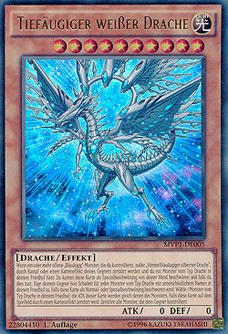 Tiefäugiger weißer Drache - MVP1-DE005 - Yu-Gi-Oh - deutsch - 1. Auflage - NIFAERA Spielwaren