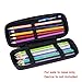 Hermitshell Hard Travel Case for Prismacolor/Crayola Premier Colored Pencils (S, Black)