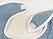 Personal Touch Adult Bibs for Men or Women - Washable Bibs for Elderly or Disabled Adults - Hook & Loop Closure Bibs for Adults - 100% Cotton Bibs - Set of 3, 18 x 30 Inches (Blue)