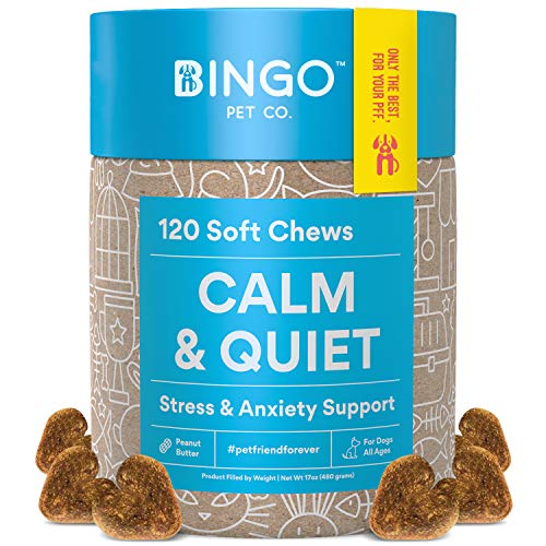 Calming Treats for Dogs Dog Anxiety Relief for Dogs 100 Organic Hemp