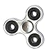 Tri-Spinner Fidget Toy, EDC Focus Toy Fidget Spinner Relieves ADHD Anxiety Stress Reducer for Kids & Adults, Premium Metal Spinner Fidget High Speed