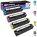 Speedy Inks Remanufactured Toner Cartridge Replacement for Canon 131 & 131 II High Yield (1 Black, 1 Cyan, 1 Magenta, 1 Yellow, 4-Pack) Compatible with Canon ImageClass LB7110Cw MF624Cw MF8280Cw