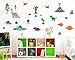 treepenguin Dinosaur Land Wall Decals - Playful Prehistoric Wall Stickers for Nursery and Kids Rooms - Peel and Stick Wall Decor