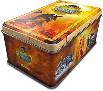 FANTASY RIDERS 2 PANINI Tin Box Lata con 50 Cartas: Amazon.es: Juguetes y juegos