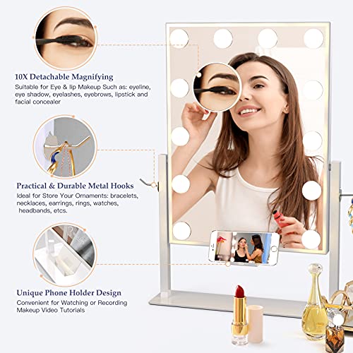 BESTOPE PRO Vanity Mirror with Lights Hollywood Mirror Lighted Makeup
