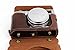 Full Protection Bottom Opening Version Protective PU Leather Camera Case Bag with Tripod Design Compatible for Fujifilm x100 x100s x100m x100t with Shoulder Neck Strap Belt Dark Brown
