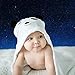 Baby Hooded Towel Upsimples Panda Baby Towels for Boys and Girls 35 × 35 inches Ultra Large 500GSM Super Soft Organic Bamboo Baby Towel for Baby Infant Toddler | Baby Shower/Registry Gift Photo Shoot