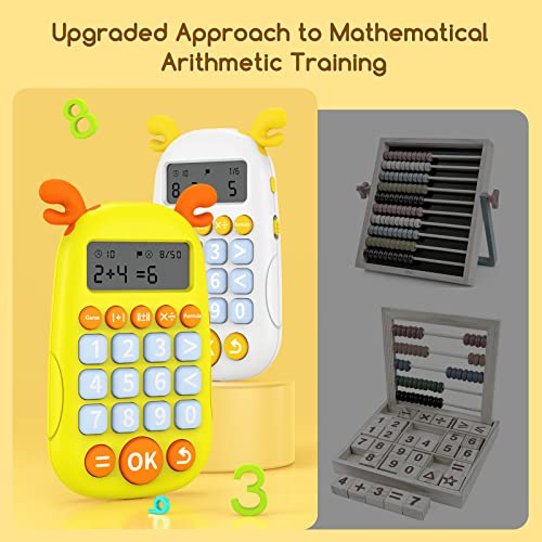 Math Manipulatives Game Electronic Math Counters for Kids Ages 4+ with Addition, Subtraction